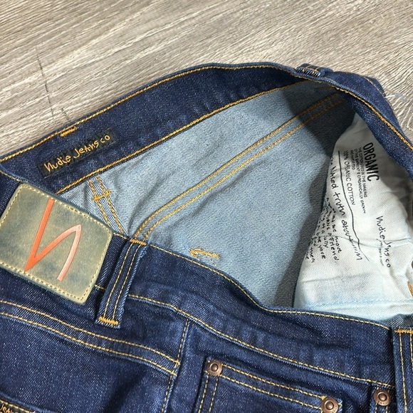 Nudie Jeans Slim Fit in Dark Blue - Picture 5 of 12